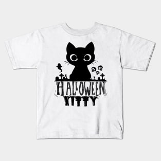 Halloween Kitty Kids T-Shirt